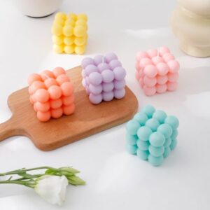 Aromatic Cube Candles – Soy Wax Gift Set, Pack of 6