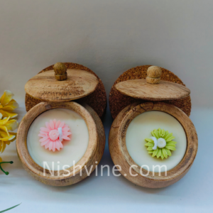 wooden candles