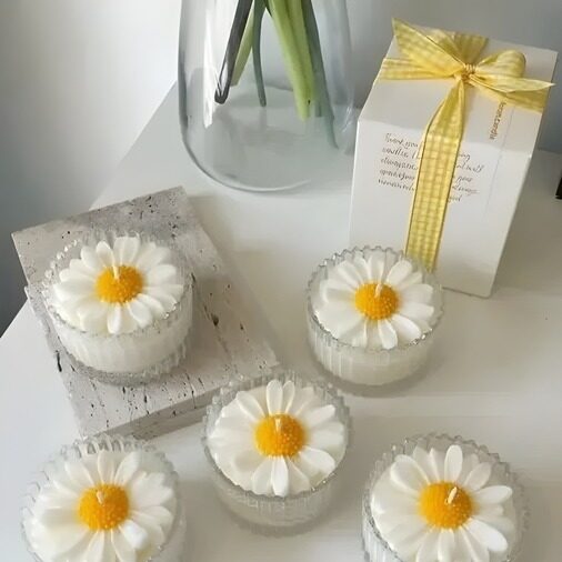 Crystal Scented Candle Jar