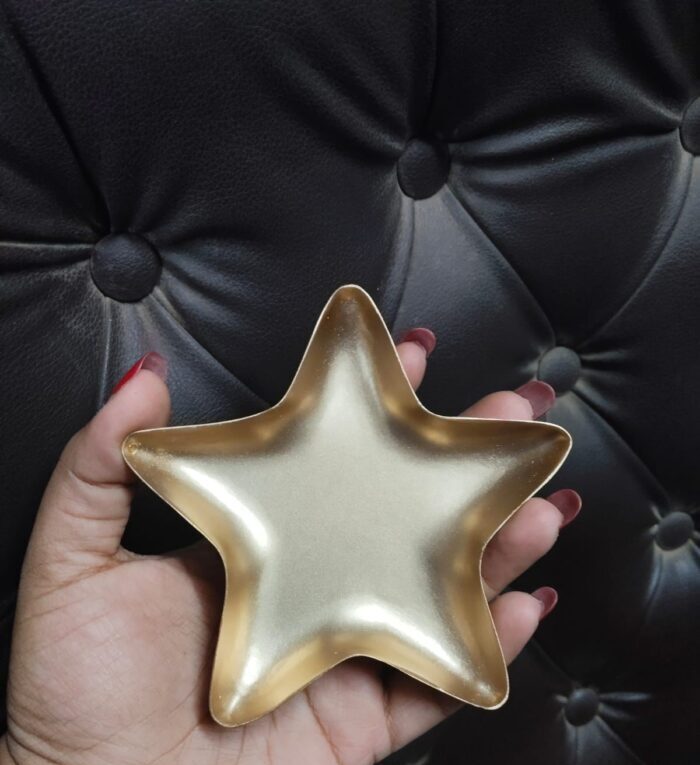 Star Urli – 4 inch Metal Bowl for Christmas Decor & Gifting