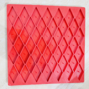 Kaju Katli Silicone Mould – 48 Cavity for Candle & DIY Craft