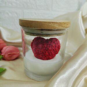 Airtight Heart Jar Candle