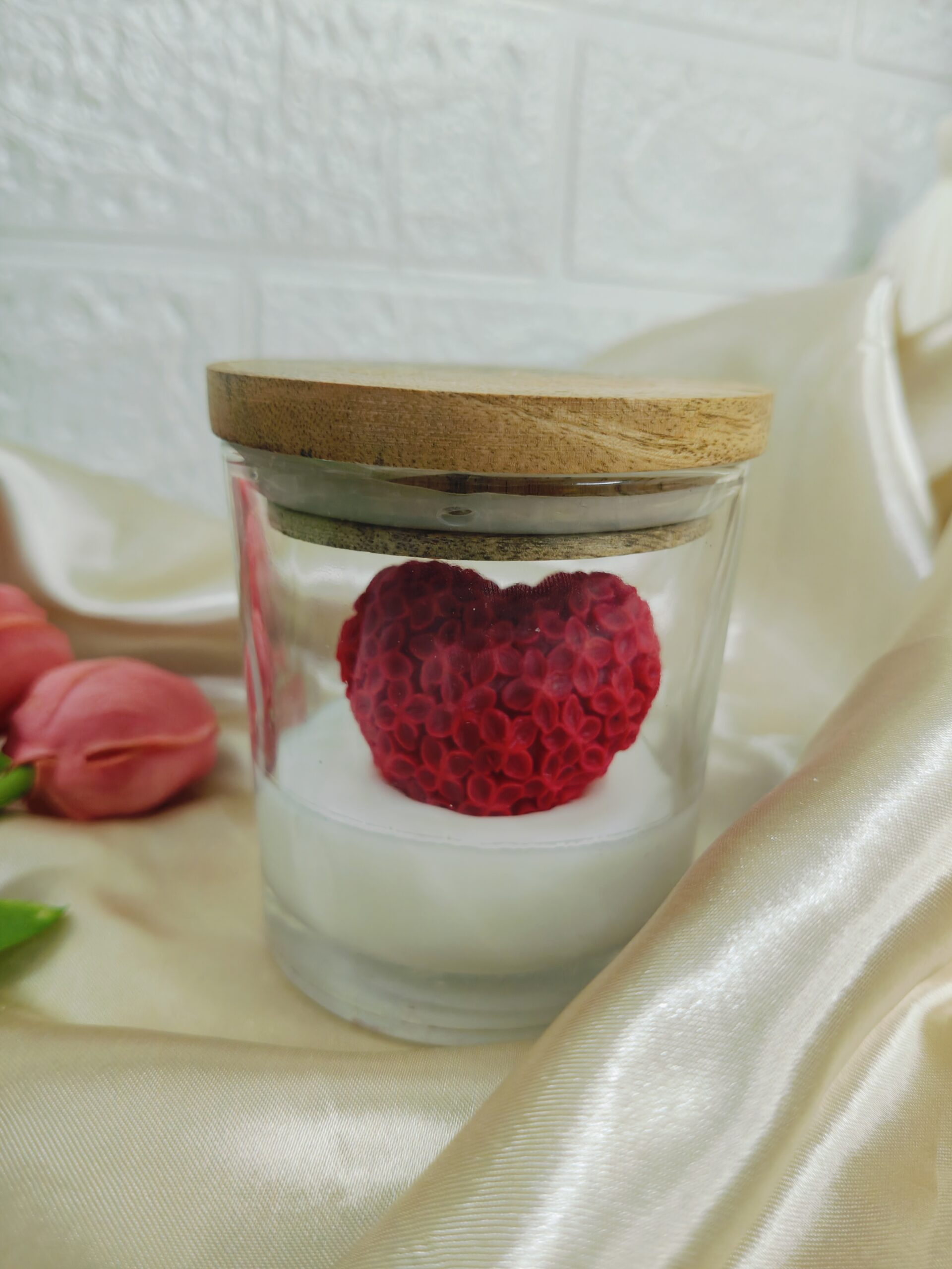Airtight Heart Jar Candle