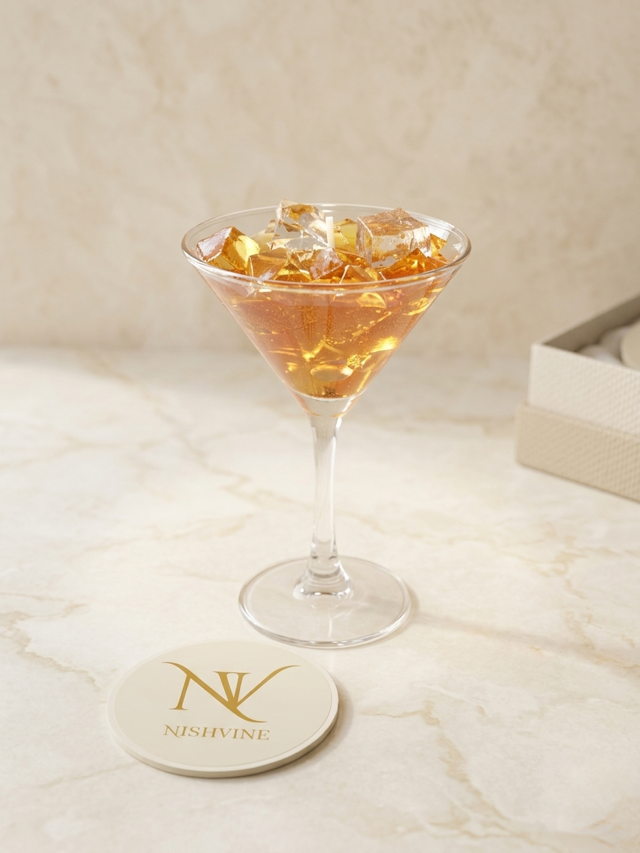orange Martini Candle