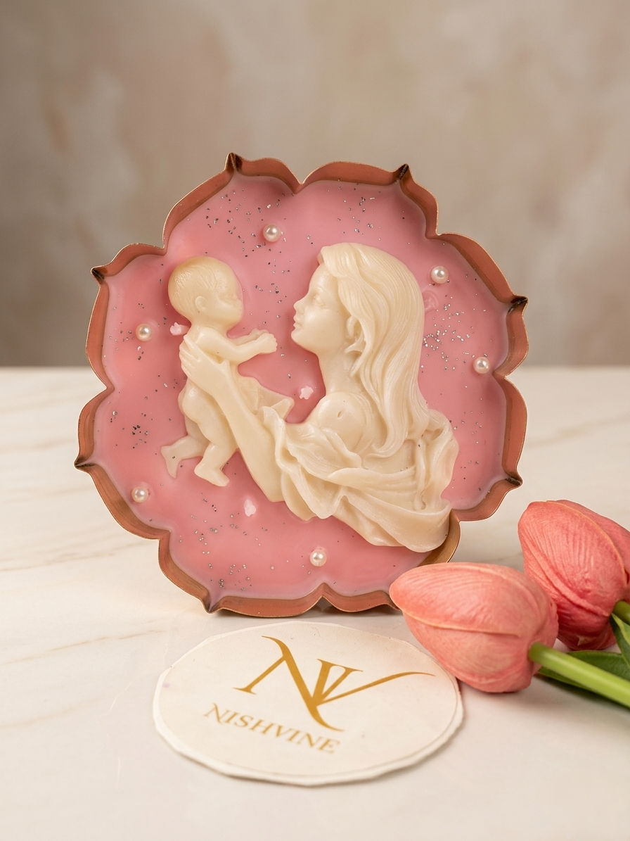 URLI Mother & Baby Candle – 5.5 inch