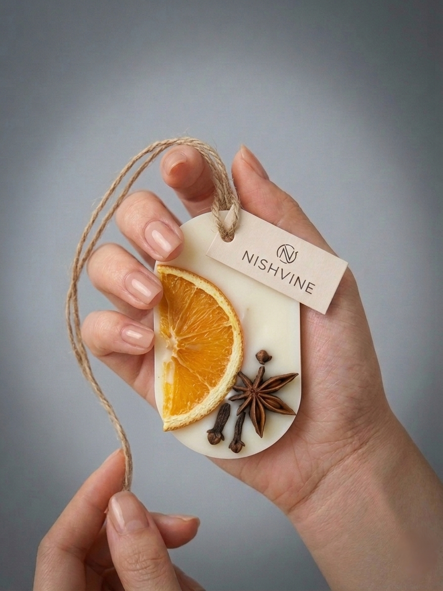 Wax Sachet – Handmade Dried Orange Slice