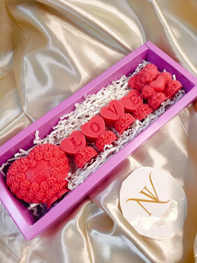 Love Rose Teddy Candle Hamper3