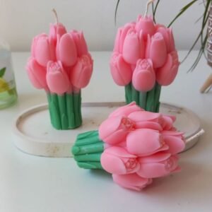 pink-tulip-candle-set-nishvine