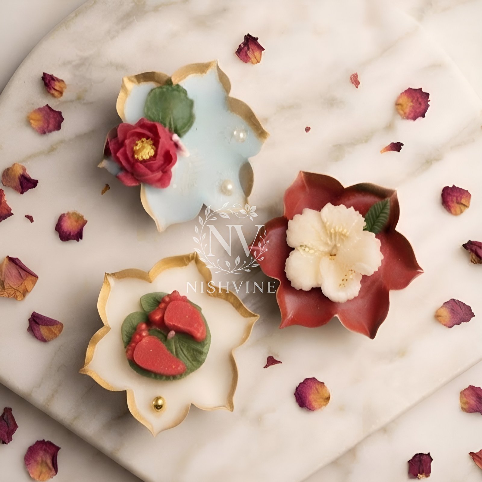 Urli Candle Set of 3 – Handmade Decorative Candles